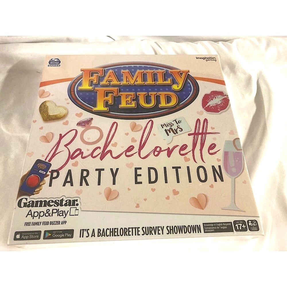 Family Feud Bachelorette Party Game Bridal Shower Girls Night Fun